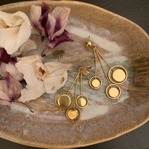 Gold J. Crew Earrings